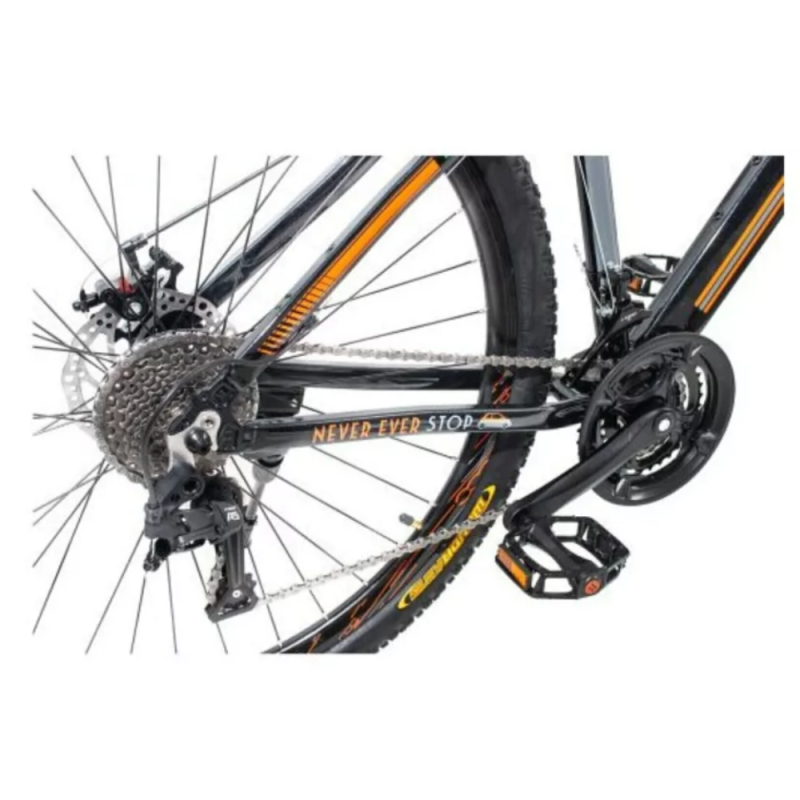 BICICLETA FIAT ROD 29 L NEGRO/NARANJA M90Q