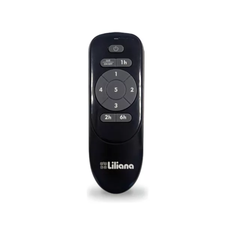 VENTILADOR LILIANA DE TECHO 1.2M 80W REVERSIBLE BANCO/ NEGRO CON LUZ VTHM415