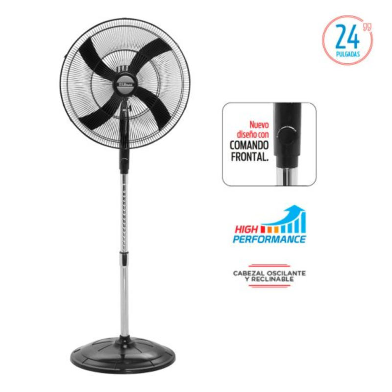 VENTILADOR LILIANA DE PIE 24