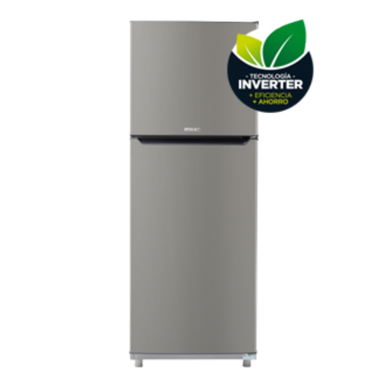 HELADERA BRIKET C/FREEZER BK2F 1820 356L PLATA