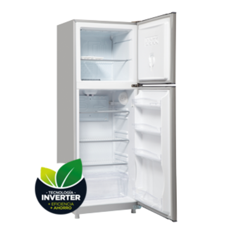 HELADERA BRIKET C/FREEZER BK2F 1820 356L PLATA