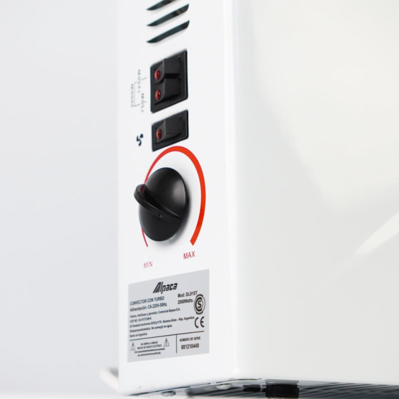CONVECTOR TURBO MOD DL 01 ALPACA