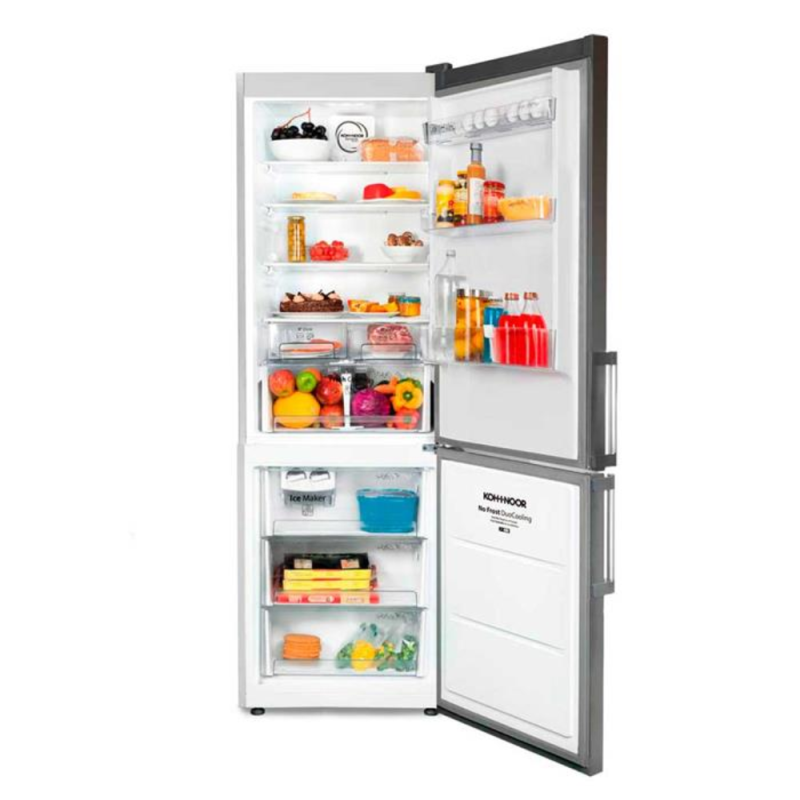 HELADERA KOHINOOR C/F ABAJO NO FROST INV 417L