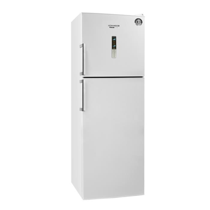 HELADERA KOHINOOR C/F ARRIBA NO FROST INV 409L KHD42DI/9 BL