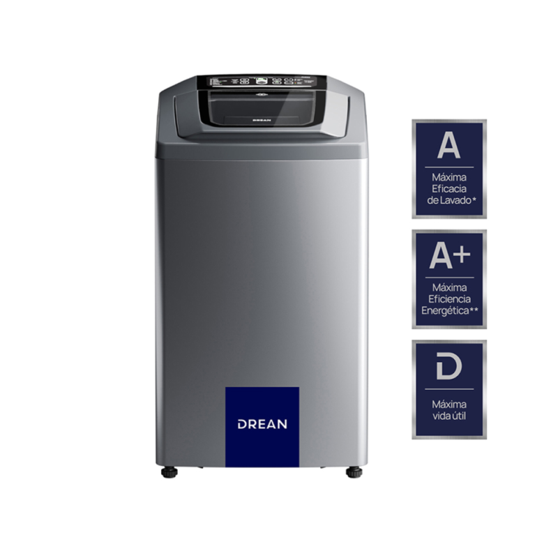 LAVARROPAS DREAN CONCEPT NEO FUZZY 6.8KG PLATA