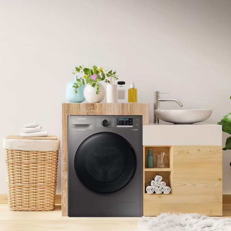 LAVARROPAS SAMSUNG 9KG 1400RPM SILVER WW90AA046BX