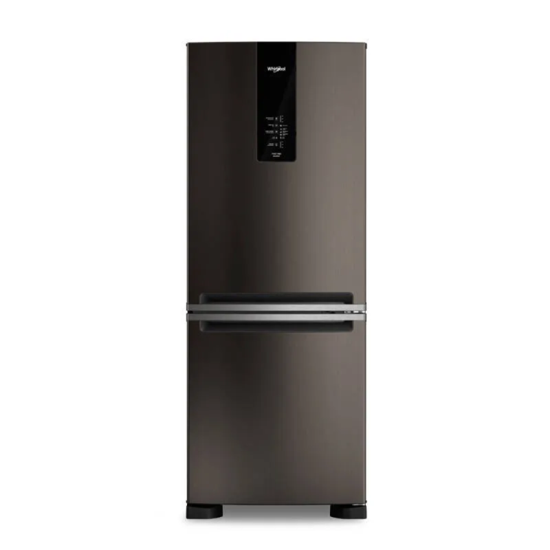 HELADERA WHIRLPOOL NO FROST 461L WRE57CEDIM NEGRA