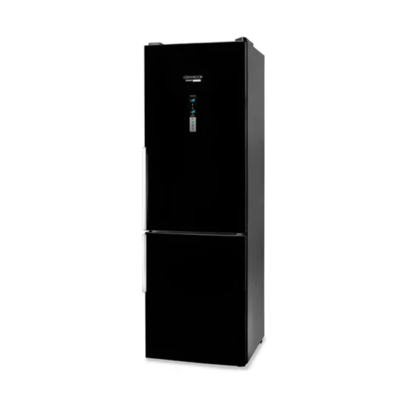 HELADERA KOHINOOR COMBI 417LTS KHGF41D/8 NEGRA ACERADA