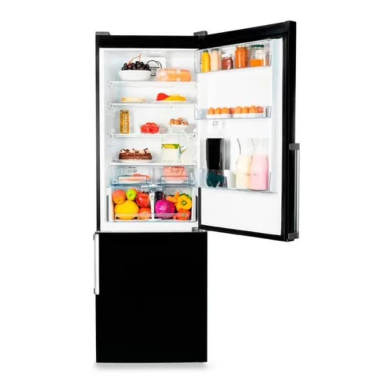 HELADERA KOHINOOR COMBI 417LTS KHGF41D/8 NEGRA ACERADA