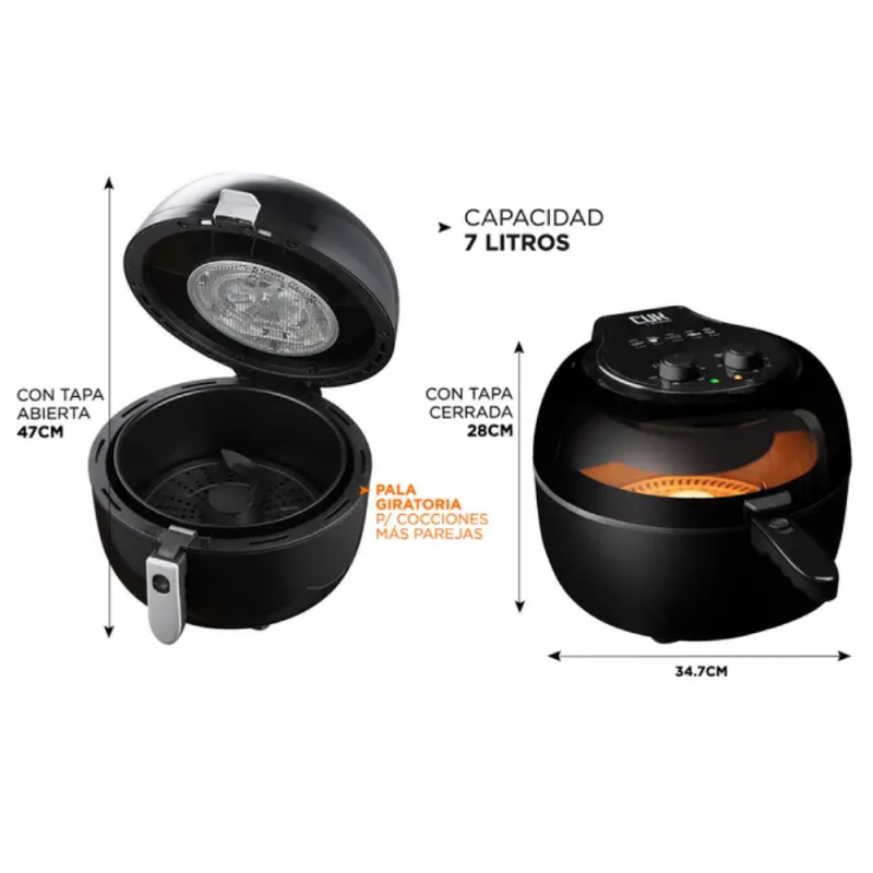 FREIDORA GADNIC DE AIRE 7 L F70 F7.0