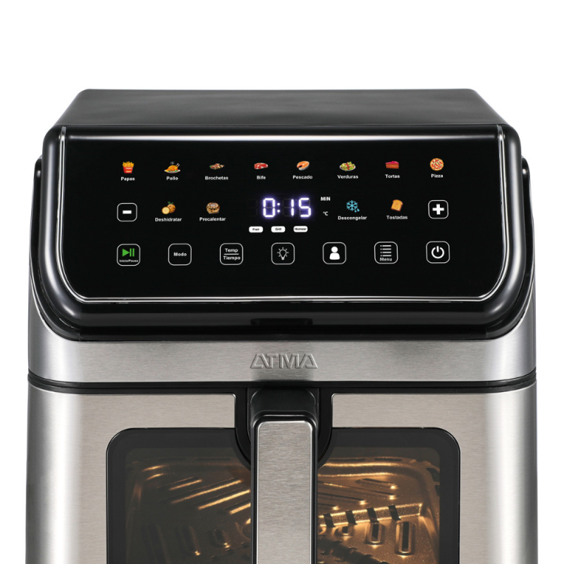 FREIDORA DE AIRE 8L ATMA INOX