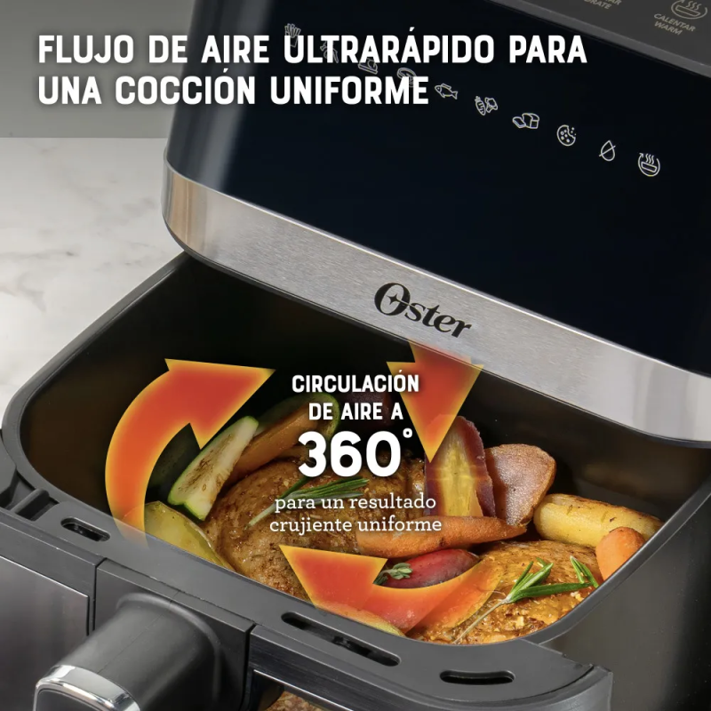 FREIDORA OSTER DE AIRE 4L OSCKSTAF40WDD