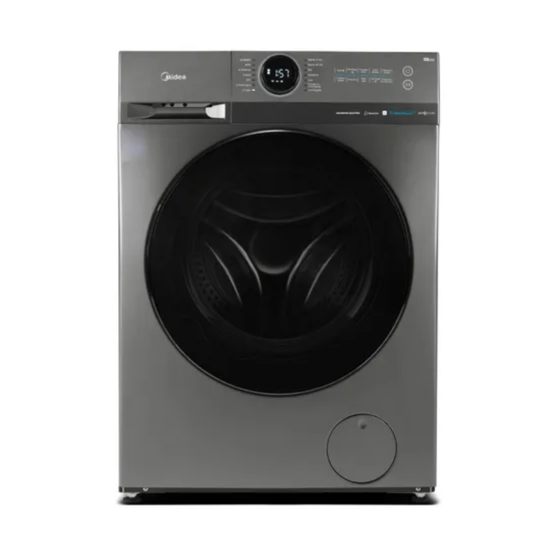 LAVARROPAS MIDEA INVERTER 8KG 1400 RPM MF20080WB/T-A1 PLATA