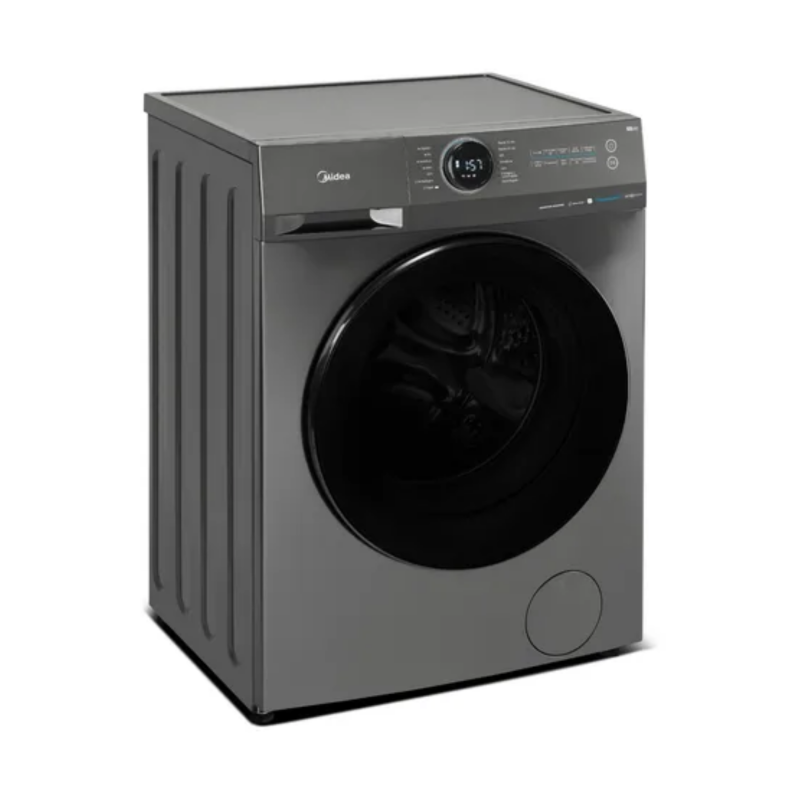 LAVARROPAS MIDEA INVERTER 8KG 1400 RPM MF20080WB/T-A1 PLATA