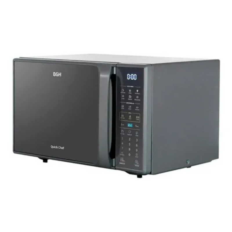 MICROONDAS BGH 28L DIGITAL GRILL B228DS20I  GRIS