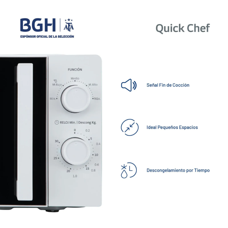 MICROONDAS BGH B118MB25