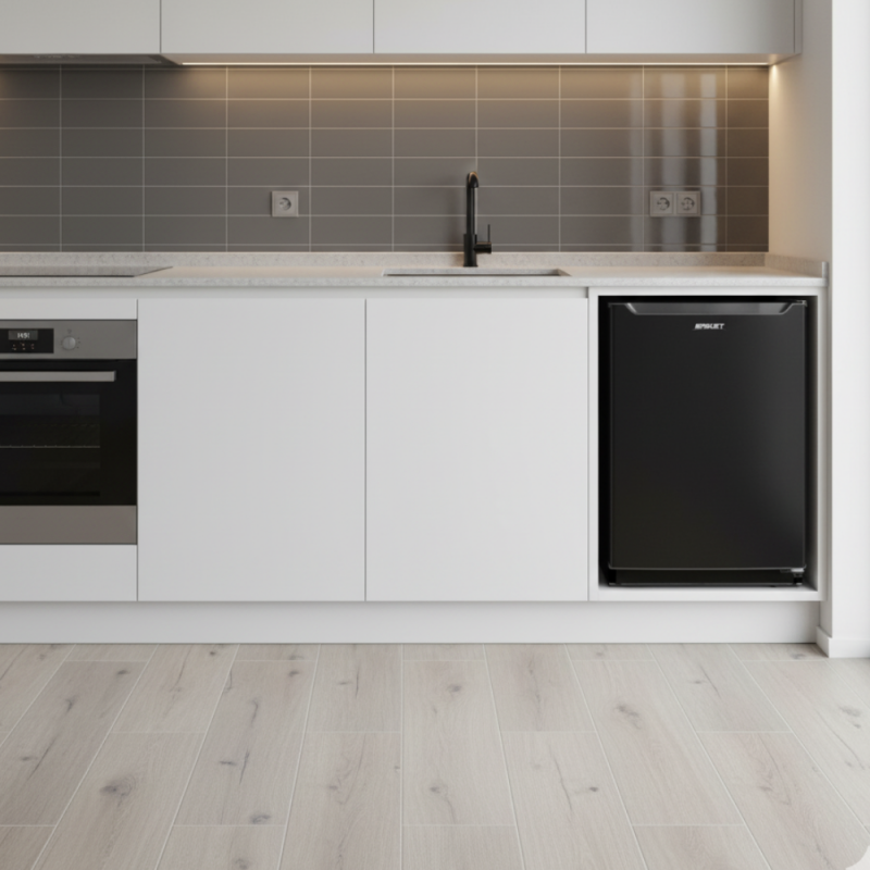FRIGOBAR BRIKET BK1F 1030 NEGRA 125L