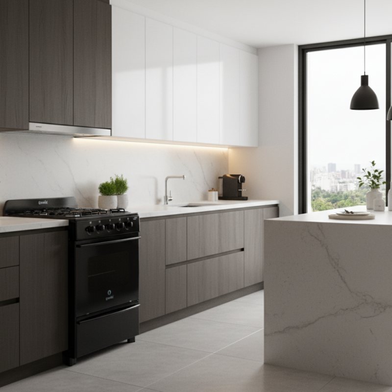 COCINA ESCORIAL MASTER CLASSIC S2 GN NEGRA