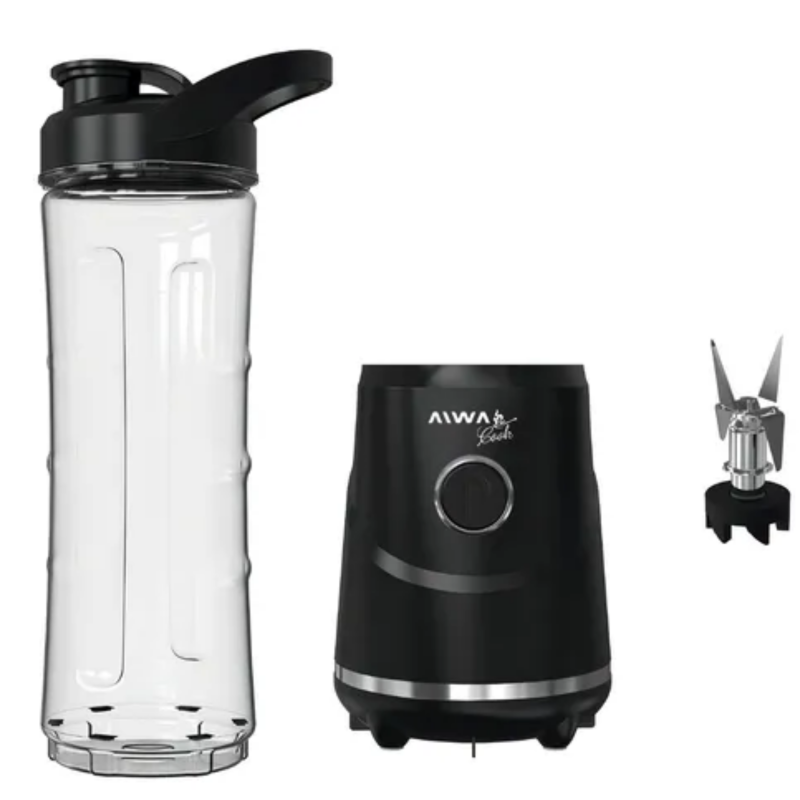 LICUADORA AIWA PERSONAL 250W 0.6L AWK-LP600 NEGRA