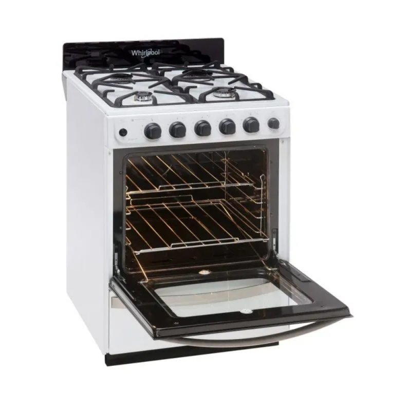 COCINA WHIRLPOOL REJA FUNDICION WFB57DI BLANCA