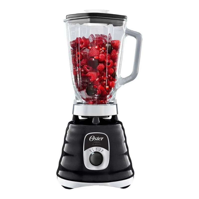 LICUADORA OSTER CLASICA 700W JARRA VIDRIO BLST4655B NEGRA