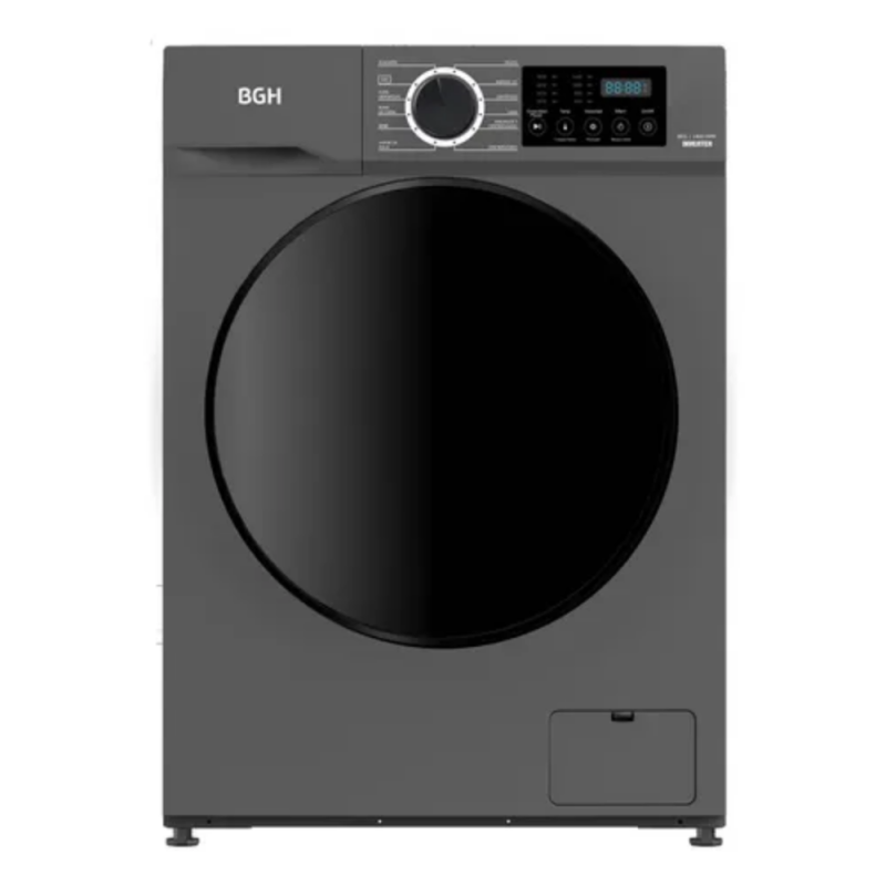 LAVARROPAS BGH INVERTER 8KG BWFI08S24AR PLATA