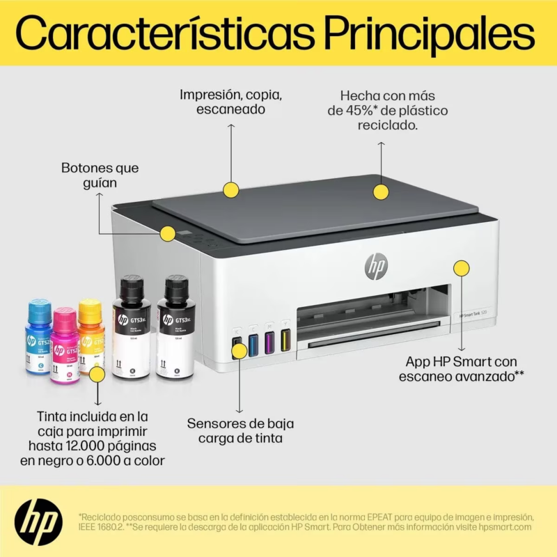 IMPRESORA HP TANK520