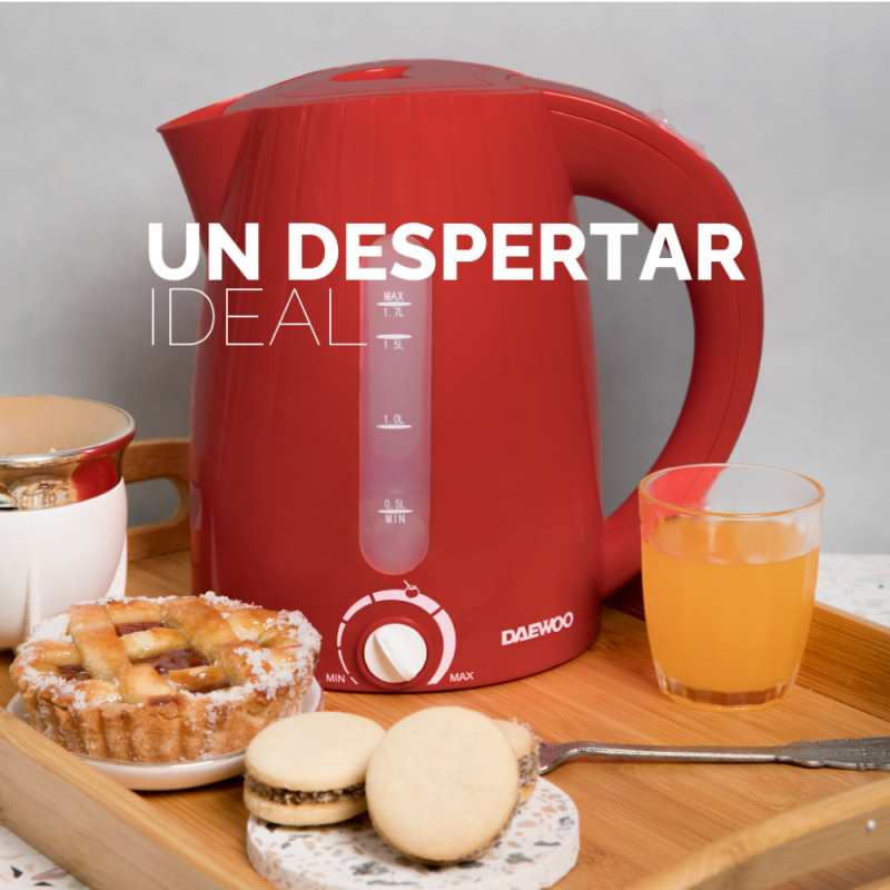 PAVA ELECTRICA DAEWOO C/CORTE DEK-1310 ROJA