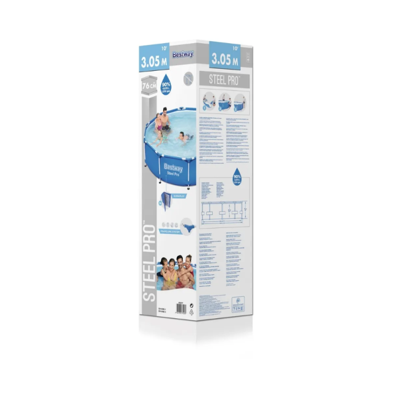 PILETA BESTWAY 3,05Mx76CM 4.678 LTS