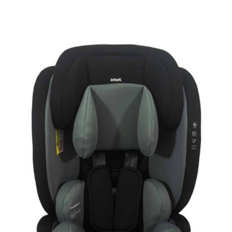 BUTACA PARA AUTO BOOSTER INFANTI  HB-59 GRIS/NEGRO