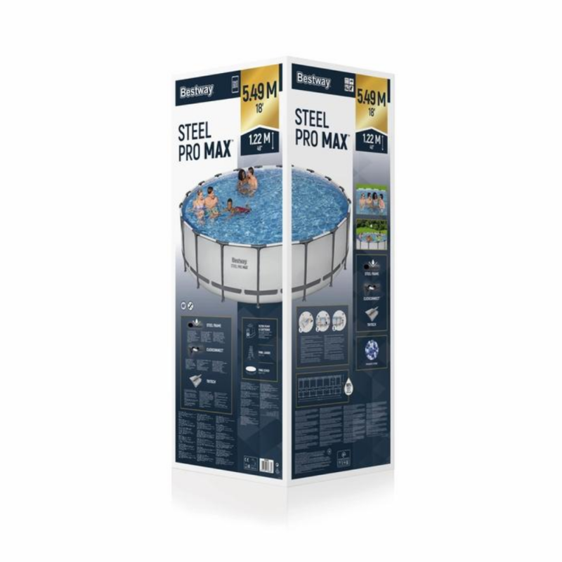 PILETA STEEL PRO MAX ESTRUCTURAL 25624L 549CMx122CM 56462