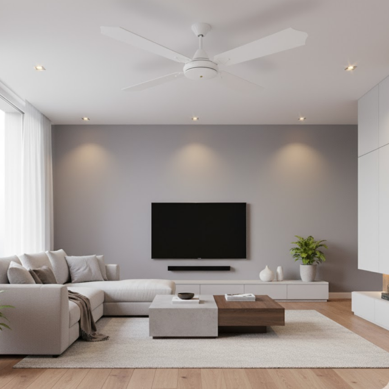 VENTILADOR LILIANA TECHO 1,2M 65W BLANCO VTHB104R