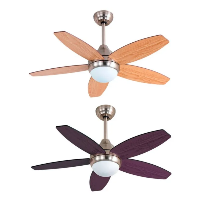 VENTILADOR LILIANA DE TECHO 1,2M 80W REV DIG VTHM315R