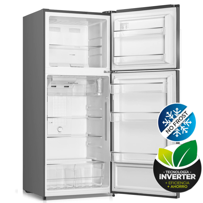 HELADERA BRIKET CON FREEZER NO FROST INVERTER DE 420 LTS - KD420FWEG - GRIS