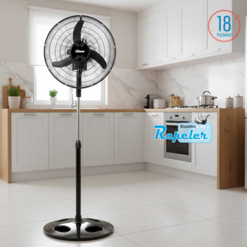 VENTILADOR LILIANA DE PIE 18