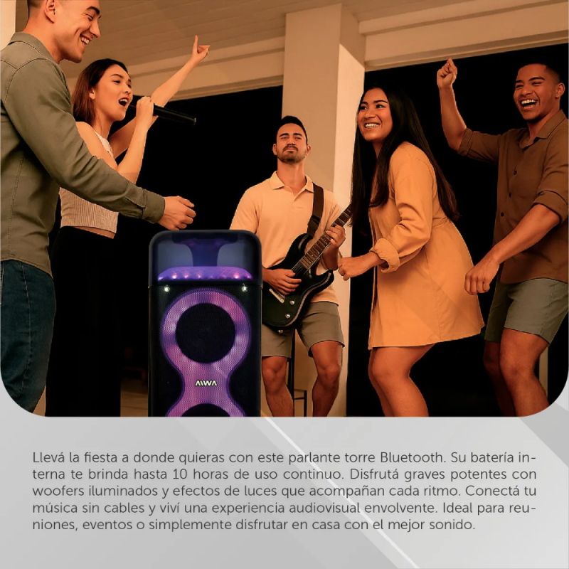 PARLANTE AIWA BLUETOOTH AW-T606