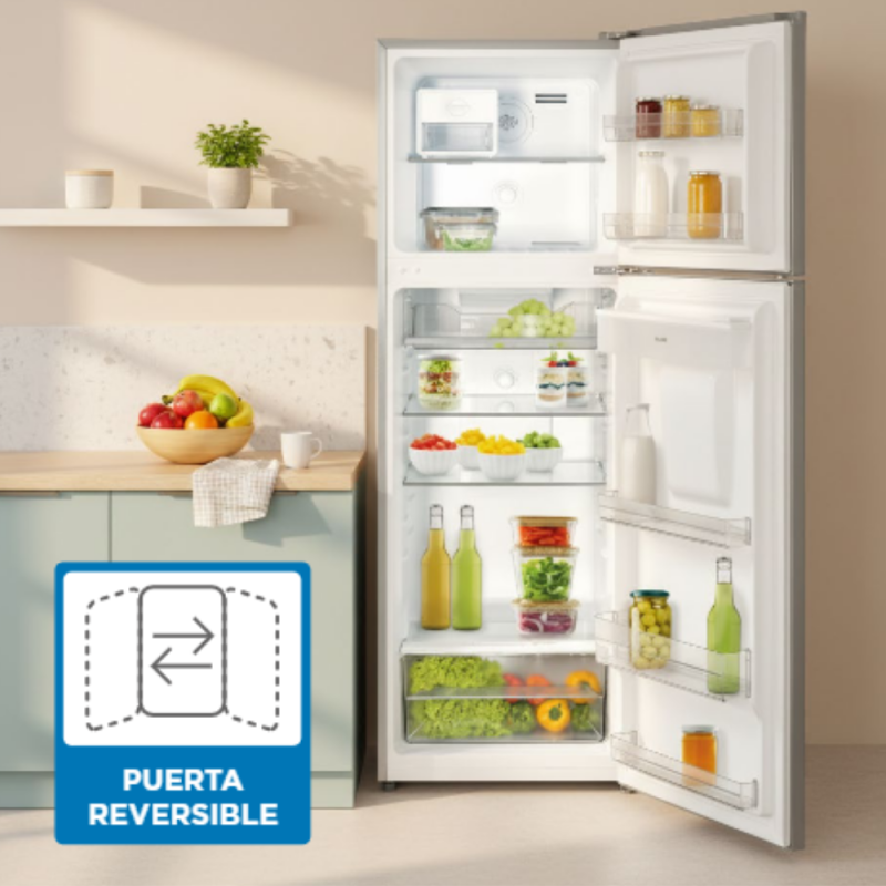 HELADERA SMARTLIFE SL-RNF270SDINV 260L INOX C/DISP INVERTER SL-RNF270SDINV