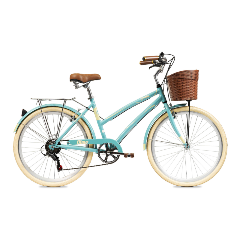 BICICLETA OLMO AMELIE PLUME ROD 26 C/CAMB VERDE