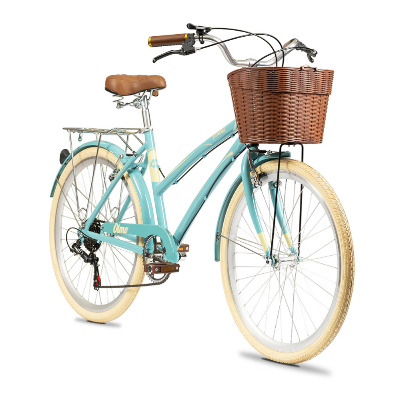 BICICLETA OLMO AMELIE PLUME ROD 26 C/CAMB VERDE