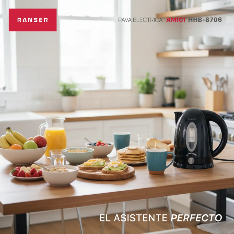 PAVA ELECTRICA RANSER AMICI HHB-8706B NEGRA