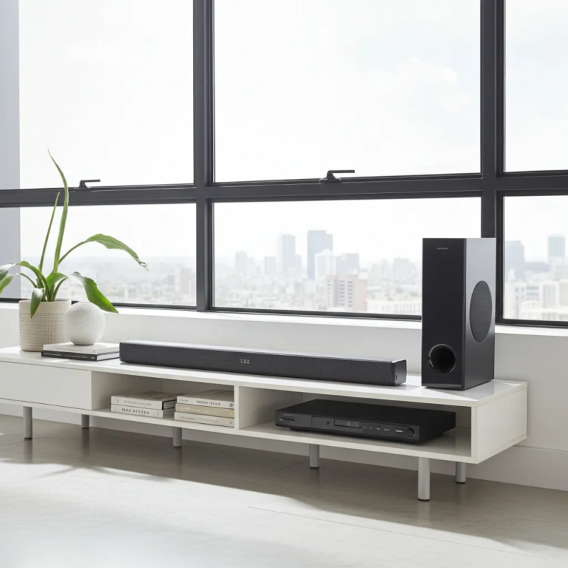 BARRA DE SONIDO RANSER 2.1 AZIONE SB7080SW NEGRA