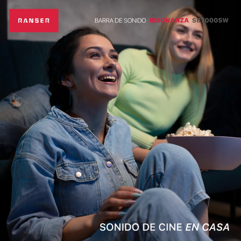 BARRA DE SONIDO RANSER 2.1 RISONANZA SB7000SW