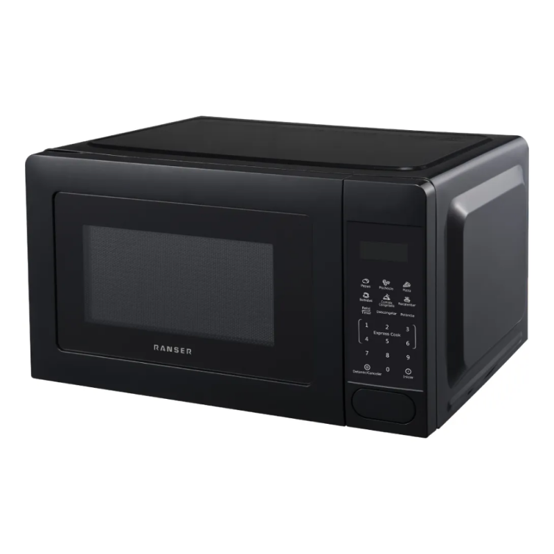MICROONDAS RANSER 20L VENEZIA MO-1795D DIGITAL NEGRO