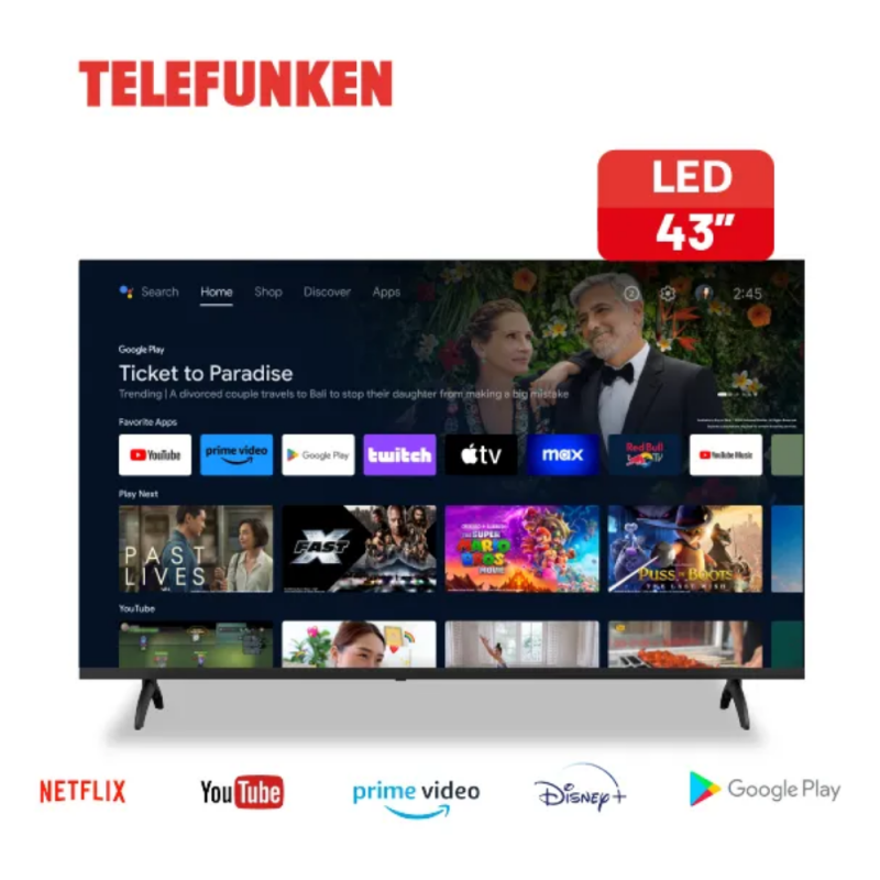 SMART TV TELEFUNKEN 43