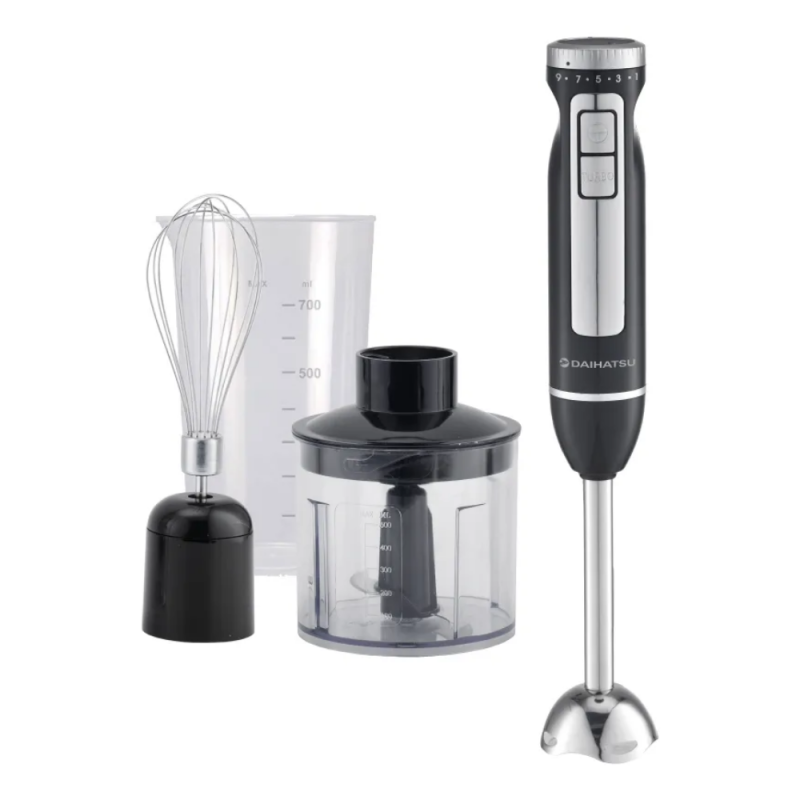 LICUADORA DE MANO DAIHATSU ARZAK HB-7000 800W NEGRO