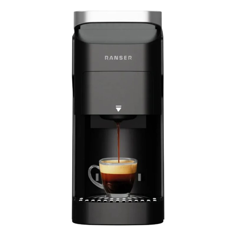 CAFETERA RANSER ESPRESSO NERISSIMA CM-C06B NEGRA
