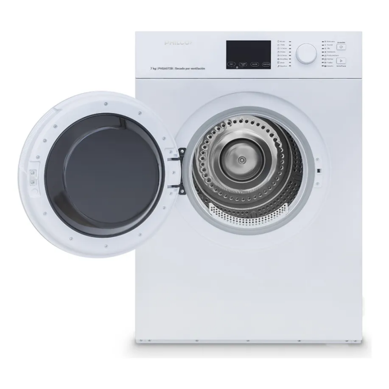 SECARROPAS PHILCO POR VENTILACION 7KG BLANCO PHSA072B BLANCO